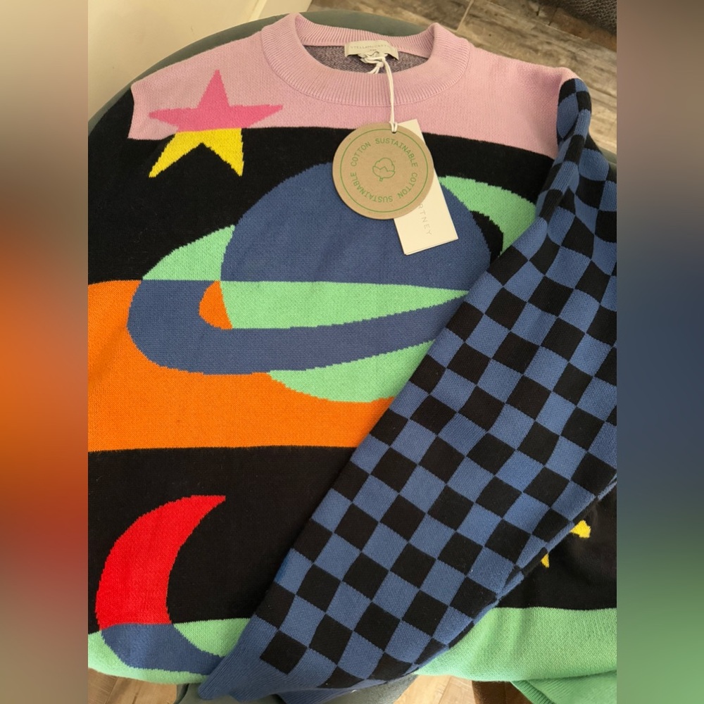 Stella McCartney Cosmic Instaria Knit Sweater NWT